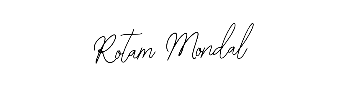 Make a beautiful signature design for name Rotam Mondal. Use this online signature maker to create a handwritten signature for free. Rotam Mondal signature style 12 images and pictures png