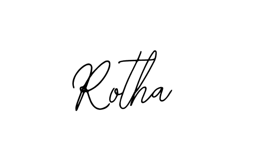 if you are searching for the best signature style for your name Rotha. so please give up your signature search. here we have designed multiple signature styles  using Bearetta-2O07w. Rotha signature style 12 images and pictures png