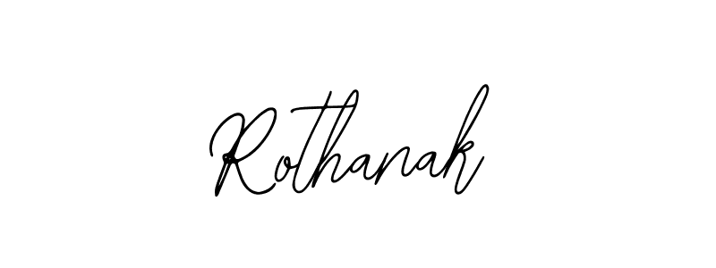 You should practise on your own different ways (Bearetta-2O07w) to write your name (Rothanak) in signature. don't let someone else do it for you. Rothanak signature style 12 images and pictures png