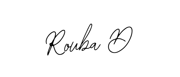 It looks lik you need a new signature style for name Rouba D. Design unique handwritten (Bearetta-2O07w) signature with our free signature maker in just a few clicks. Rouba D signature style 12 images and pictures png