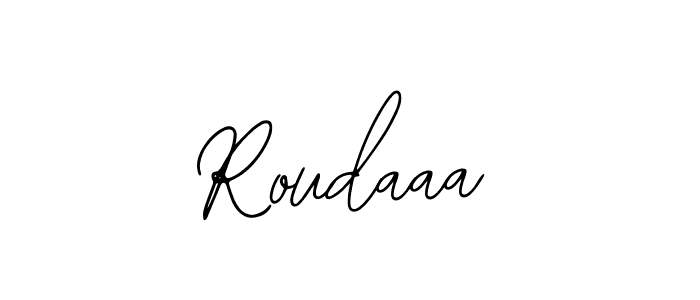 It looks lik you need a new signature style for name Roudaaa. Design unique handwritten (Bearetta-2O07w) signature with our free signature maker in just a few clicks. Roudaaa signature style 12 images and pictures png