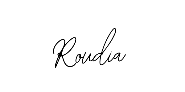 How to Draw Roudia signature style? Bearetta-2O07w is a latest design signature styles for name Roudia. Roudia signature style 12 images and pictures png