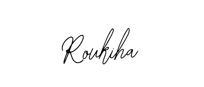 Make a beautiful signature design for name Roukiha. Use this online signature maker to create a handwritten signature for free. Roukiha signature style 12 images and pictures png