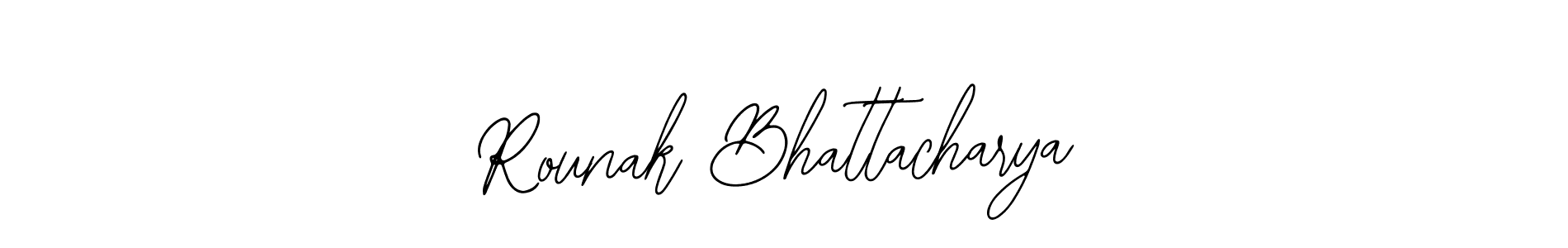 Similarly Bearetta-2O07w is the best handwritten signature design. Signature creator online .You can use it as an online autograph creator for name Rounak Bhattacharya. Rounak Bhattacharya signature style 12 images and pictures png