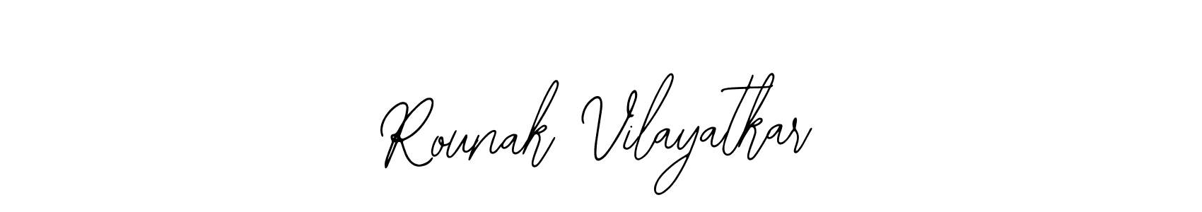 if you are searching for the best signature style for your name Rounak Vilayatkar. so please give up your signature search. here we have designed multiple signature styles  using Bearetta-2O07w. Rounak Vilayatkar signature style 12 images and pictures png