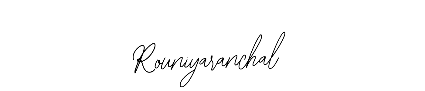 Here are the top 10 professional signature styles for the name Rouniyaranchal. These are the best autograph styles you can use for your name. Rouniyaranchal signature style 12 images and pictures png