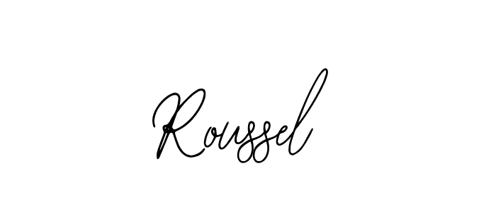 Also we have Roussel name is the best signature style. Create professional handwritten signature collection using Bearetta-2O07w autograph style. Roussel signature style 12 images and pictures png