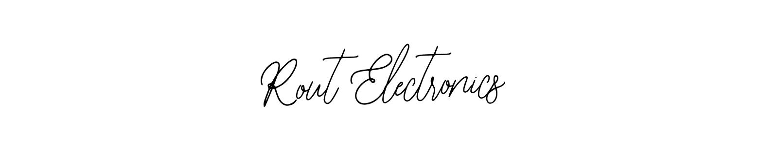 Make a beautiful signature design for name Rout Electronics. With this signature (Bearetta-2O07w) style, you can create a handwritten signature for free. Rout Electronics signature style 12 images and pictures png