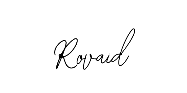 Make a beautiful signature design for name Rovaid. Use this online signature maker to create a handwritten signature for free. Rovaid signature style 12 images and pictures png