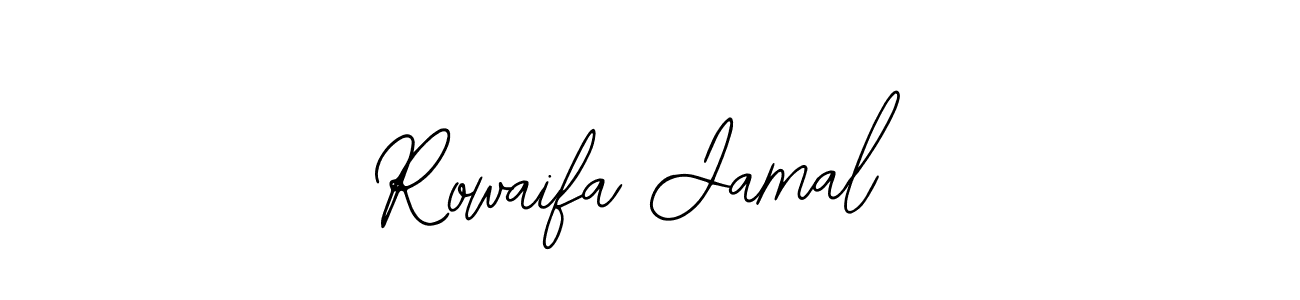 Rowaifa Jamal stylish signature style. Best Handwritten Sign (Bearetta-2O07w) for my name. Handwritten Signature Collection Ideas for my name Rowaifa Jamal. Rowaifa Jamal signature style 12 images and pictures png