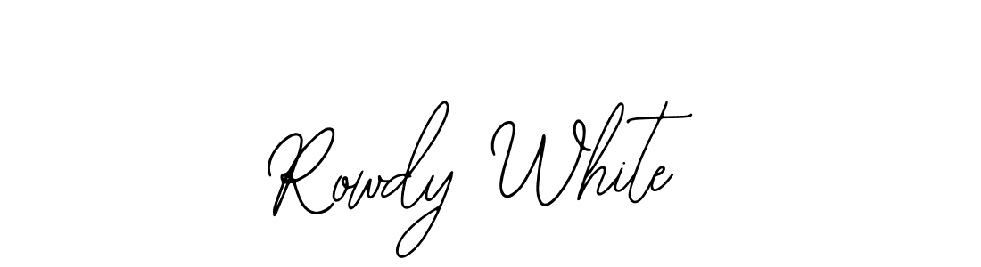 Check out images of Autograph of Rowdy White name. Actor Rowdy White Signature Style. Bearetta-2O07w is a professional sign style online. Rowdy White signature style 12 images and pictures png