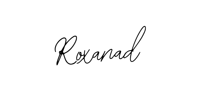 Make a beautiful signature design for name Roxanad. Use this online signature maker to create a handwritten signature for free. Roxanad signature style 12 images and pictures png