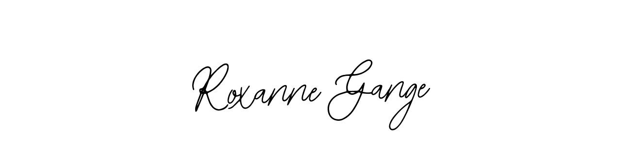 How to make Roxanne Gange name signature. Use Bearetta-2O07w style for creating short signs online. This is the latest handwritten sign. Roxanne Gange signature style 12 images and pictures png