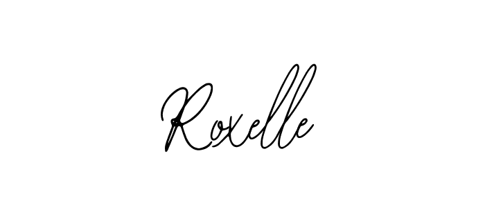 Use a signature maker to create a handwritten signature online. With this signature software, you can design (Bearetta-2O07w) your own signature for name Roxelle. Roxelle signature style 12 images and pictures png