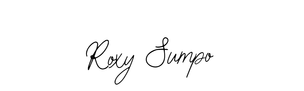 You should practise on your own different ways (Bearetta-2O07w) to write your name (Roxy Sumpo) in signature. don't let someone else do it for you. Roxy Sumpo signature style 12 images and pictures png