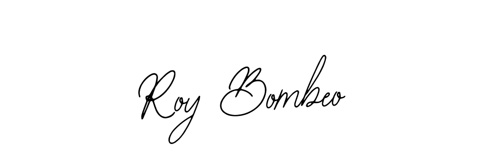 Use a signature maker to create a handwritten signature online. With this signature software, you can design (Bearetta-2O07w) your own signature for name Roy Bombeo. Roy Bombeo signature style 12 images and pictures png