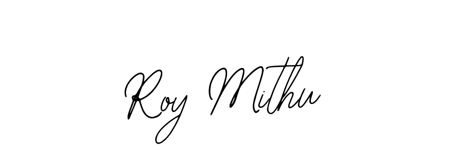 if you are searching for the best signature style for your name Roy Mithu. so please give up your signature search. here we have designed multiple signature styles  using Bearetta-2O07w. Roy Mithu signature style 12 images and pictures png