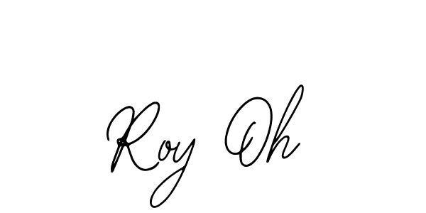 Make a beautiful signature design for name Roy Oh. Use this online signature maker to create a handwritten signature for free. Roy Oh signature style 12 images and pictures png