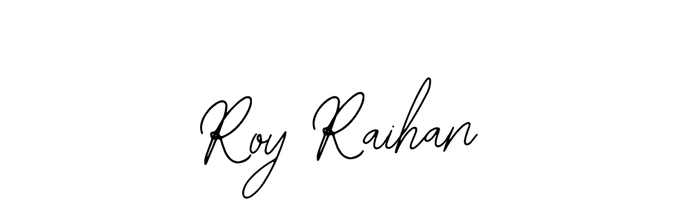 Bearetta-2O07w is a professional signature style that is perfect for those who want to add a touch of class to their signature. It is also a great choice for those who want to make their signature more unique. Get Roy Raihan name to fancy signature for free. Roy Raihan signature style 12 images and pictures png