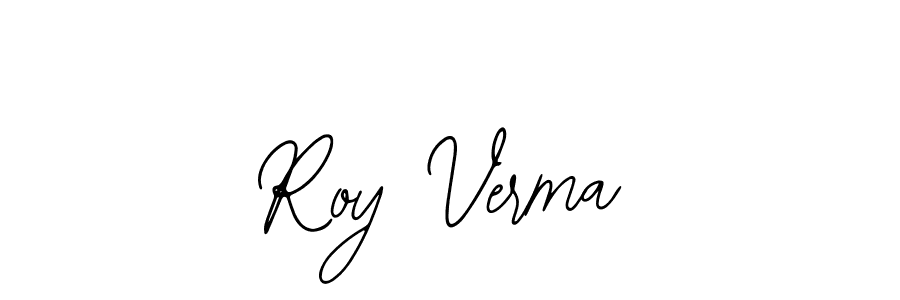 Also we have Roy Verma name is the best signature style. Create professional handwritten signature collection using Bearetta-2O07w autograph style. Roy Verma signature style 12 images and pictures png