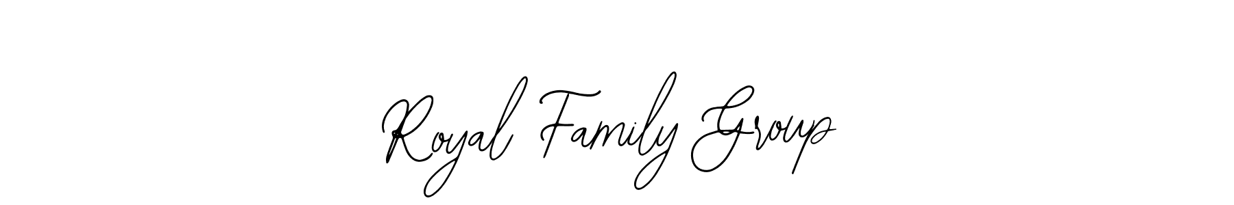Similarly Bearetta-2O07w is the best handwritten signature design. Signature creator online .You can use it as an online autograph creator for name Royal Family Group. Royal Family Group signature style 12 images and pictures png