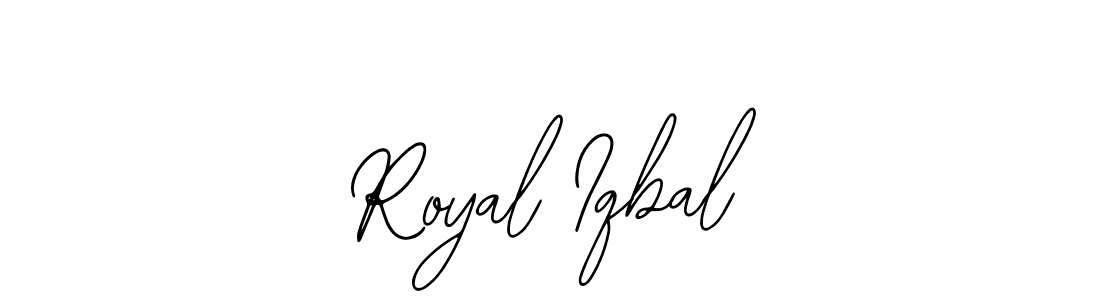Similarly Bearetta-2O07w is the best handwritten signature design. Signature creator online .You can use it as an online autograph creator for name Royal Iqbal. Royal Iqbal signature style 12 images and pictures png