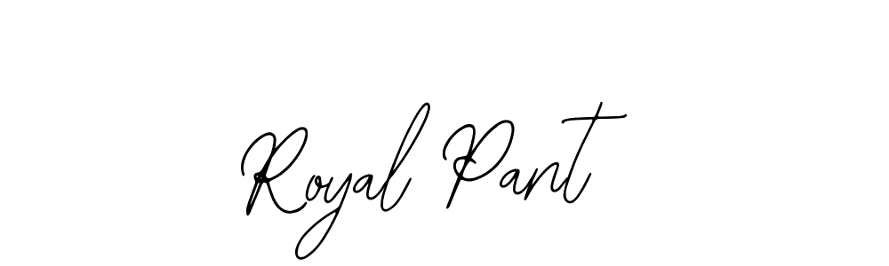 It looks lik you need a new signature style for name Royal Pant. Design unique handwritten (Bearetta-2O07w) signature with our free signature maker in just a few clicks. Royal Pant signature style 12 images and pictures png