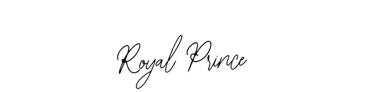 Use a signature maker to create a handwritten signature online. With this signature software, you can design (Bearetta-2O07w) your own signature for name Royal Prince. Royal Prince signature style 12 images and pictures png