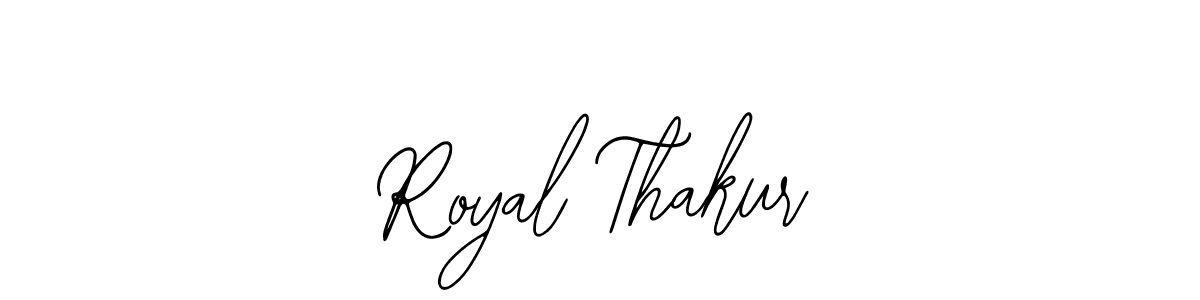 It looks lik you need a new signature style for name Royal Thakur. Design unique handwritten (Bearetta-2O07w) signature with our free signature maker in just a few clicks. Royal Thakur signature style 12 images and pictures png