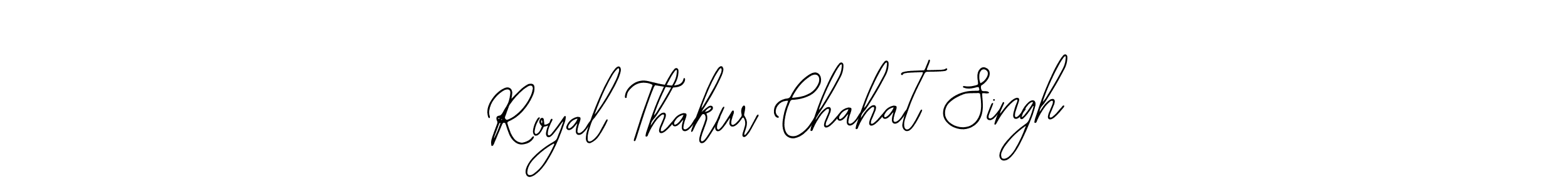 Also we have Royal Thakur Chahat Singh name is the best signature style. Create professional handwritten signature collection using Bearetta-2O07w autograph style. Royal Thakur Chahat Singh signature style 12 images and pictures png