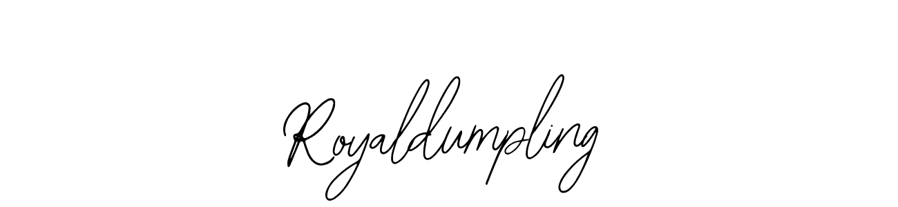 You can use this online signature creator to create a handwritten signature for the name Royaldumpling. This is the best online autograph maker. Royaldumpling signature style 12 images and pictures png