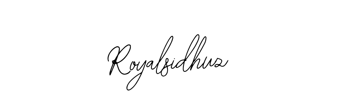 Royalsidhuz stylish signature style. Best Handwritten Sign (Bearetta-2O07w) for my name. Handwritten Signature Collection Ideas for my name Royalsidhuz. Royalsidhuz signature style 12 images and pictures png