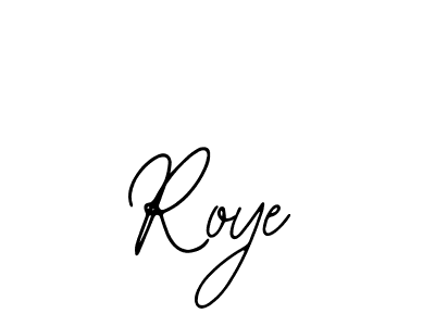 Bearetta-2O07w is a professional signature style that is perfect for those who want to add a touch of class to their signature. It is also a great choice for those who want to make their signature more unique. Get Roye name to fancy signature for free. Roye signature style 12 images and pictures png