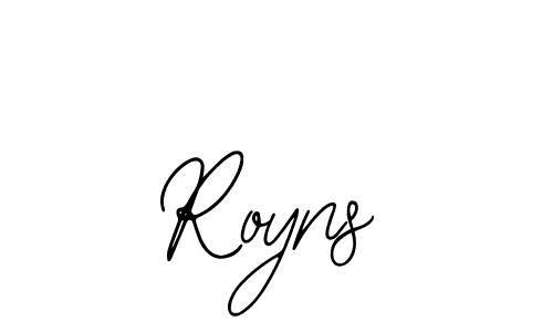 How to Draw Royns signature style? Bearetta-2O07w is a latest design signature styles for name Royns. Royns signature style 12 images and pictures png