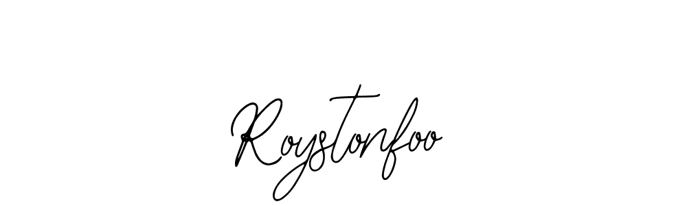 Make a beautiful signature design for name Roystonfoo. Use this online signature maker to create a handwritten signature for free. Roystonfoo signature style 12 images and pictures png