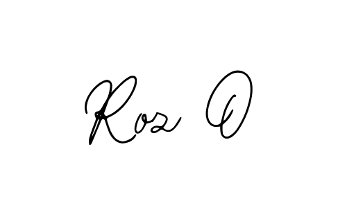 Use a signature maker to create a handwritten signature online. With this signature software, you can design (Bearetta-2O07w) your own signature for name Roz O. Roz O signature style 12 images and pictures png
