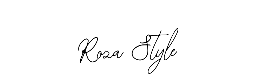 Also we have Roza Style name is the best signature style. Create professional handwritten signature collection using Bearetta-2O07w autograph style. Roza Style signature style 12 images and pictures png