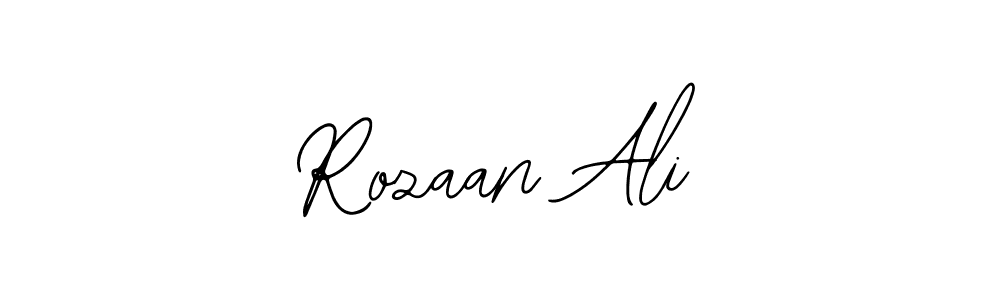 The best way (Bearetta-2O07w) to make a short signature is to pick only two or three words in your name. The name Rozaan Ali include a total of six letters. For converting this name. Rozaan Ali signature style 12 images and pictures png