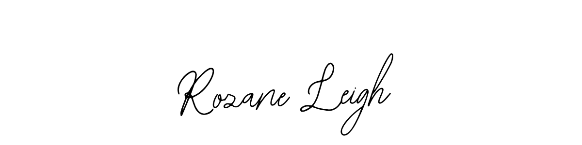 You can use this online signature creator to create a handwritten signature for the name Rozane Leigh. This is the best online autograph maker. Rozane Leigh signature style 12 images and pictures png