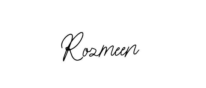 Best and Professional Signature Style for Rozmeen. Bearetta-2O07w Best Signature Style Collection. Rozmeen signature style 12 images and pictures png