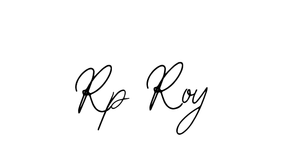 Design your own signature with our free online signature maker. With this signature software, you can create a handwritten (Bearetta-2O07w) signature for name Rp Roy. Rp Roy signature style 12 images and pictures png