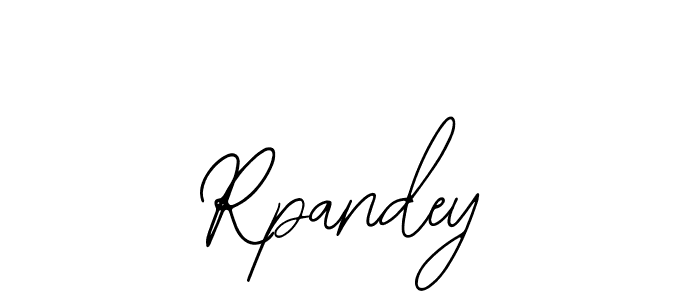 Make a beautiful signature design for name Rpandey. Use this online signature maker to create a handwritten signature for free. Rpandey signature style 12 images and pictures png