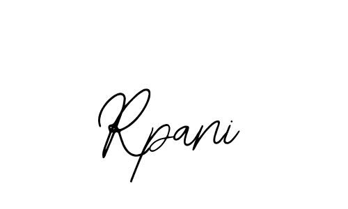Rpani stylish signature style. Best Handwritten Sign (Bearetta-2O07w) for my name. Handwritten Signature Collection Ideas for my name Rpani. Rpani signature style 12 images and pictures png
