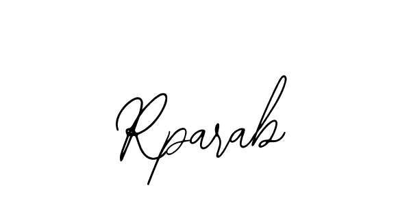 Create a beautiful signature design for name Rparab. With this signature (Bearetta-2O07w) fonts, you can make a handwritten signature for free. Rparab signature style 12 images and pictures png