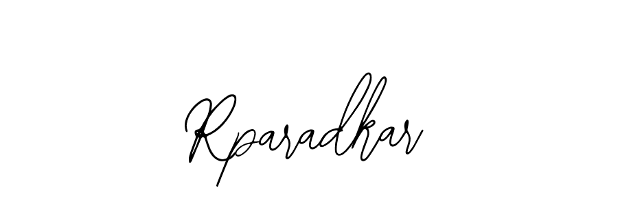 How to Draw Rparadkar signature style? Bearetta-2O07w is a latest design signature styles for name Rparadkar. Rparadkar signature style 12 images and pictures png
