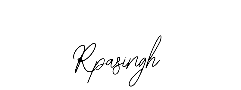 Use a signature maker to create a handwritten signature online. With this signature software, you can design (Bearetta-2O07w) your own signature for name Rpasingh. Rpasingh signature style 12 images and pictures png