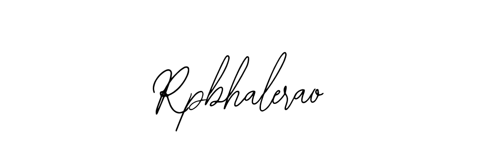 Also we have Rpbhalerao name is the best signature style. Create professional handwritten signature collection using Bearetta-2O07w autograph style. Rpbhalerao signature style 12 images and pictures png