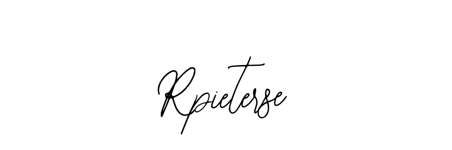 How to make Rpieterse signature? Bearetta-2O07w is a professional autograph style. Create handwritten signature for Rpieterse name. Rpieterse signature style 12 images and pictures png