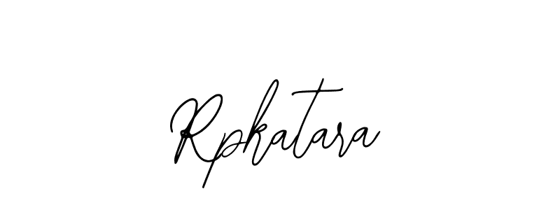 Use a signature maker to create a handwritten signature online. With this signature software, you can design (Bearetta-2O07w) your own signature for name Rpkatara. Rpkatara signature style 12 images and pictures png