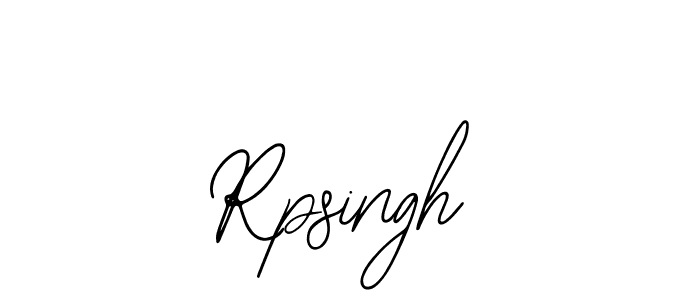 Make a beautiful signature design for name Rpsingh. With this signature (Bearetta-2O07w) style, you can create a handwritten signature for free. Rpsingh signature style 12 images and pictures png